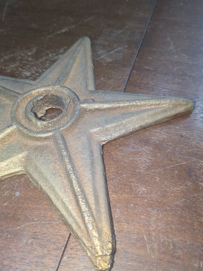 Cast Iron Star Primitive Farmhouse Vintage Country Shabby Chic Decor Wall star1