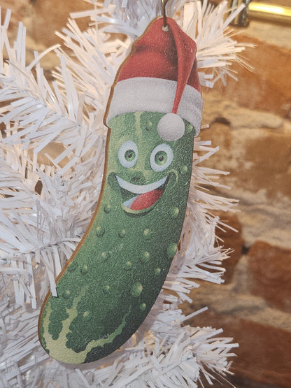 Pickle Ornament 100% Recycled Paper o07