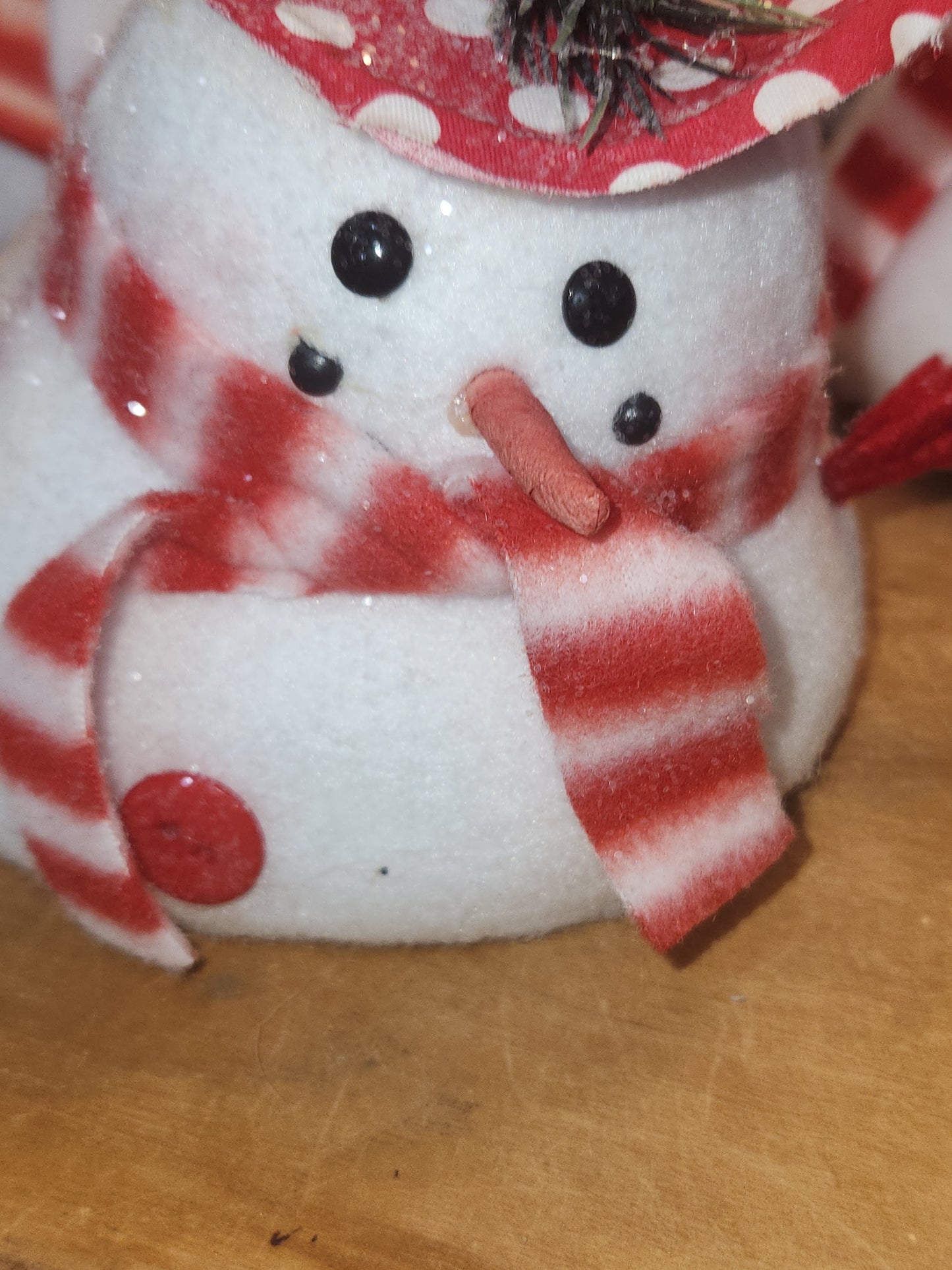 Snowmen Set of 3 in Stages of Melting sn7