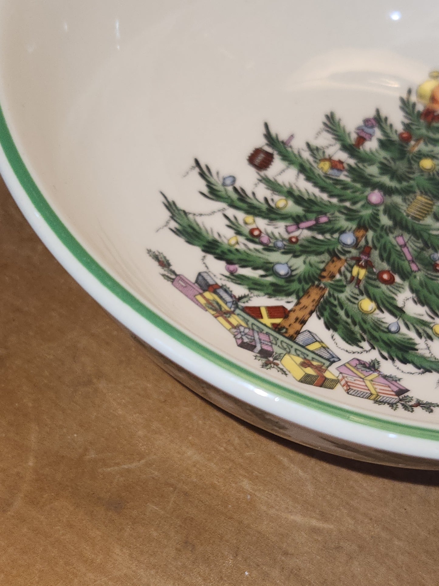 Spode 7" Small Bowl Christmas Tree Garland Pattern 2005 Made in China sp02