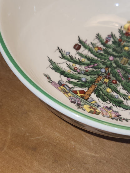 Spode 7" Small Bowl Christmas Tree Garland Pattern 2005 Made in China sp02