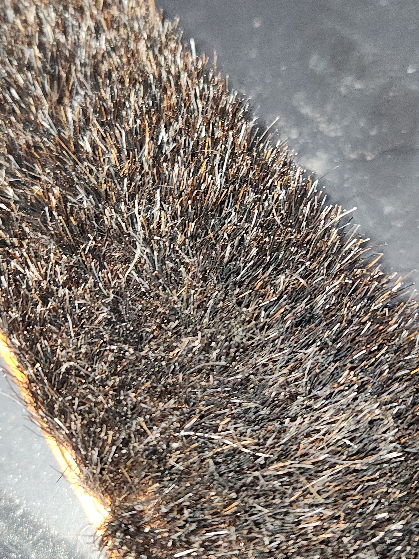 Vintage Wooden Shoe Polish Brush Probable Horse Hair bh4