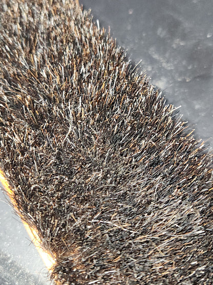 Vintage Wooden Shoe Polish Brush Probable Horse Hair bh4
