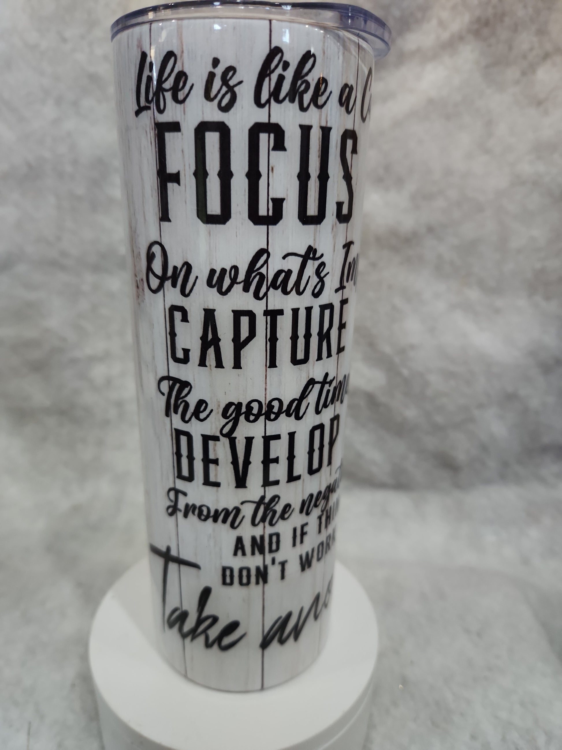 20 Oz Stainless Steel Insulated Tumbler Camera 20cm