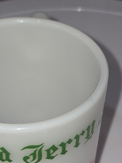 Vintage Hazel Atlass Milk Glass Eggnog Cup Mug Tom & Jerry 1 Replacement Mug