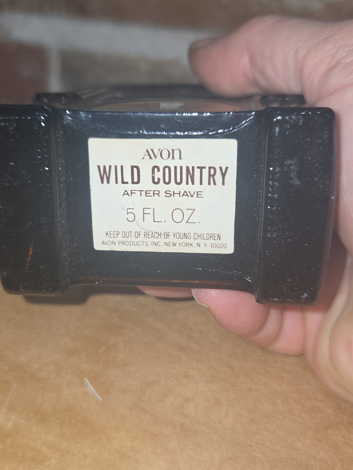 Vintage Collectible Avon After Shave Remember When Radio Wild Country EMPTY No Box va6