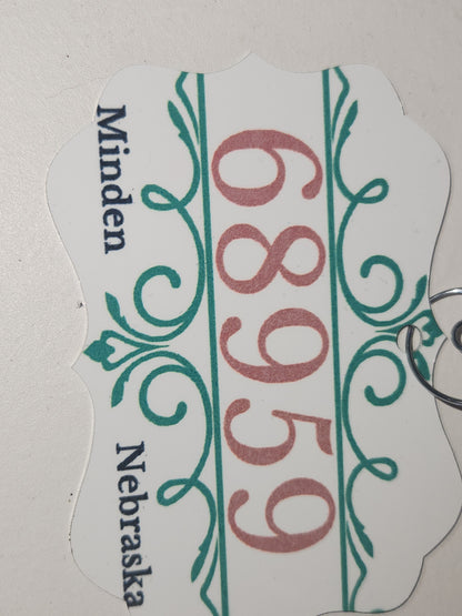Minden Nebraska's ZIP Code Ornament no3