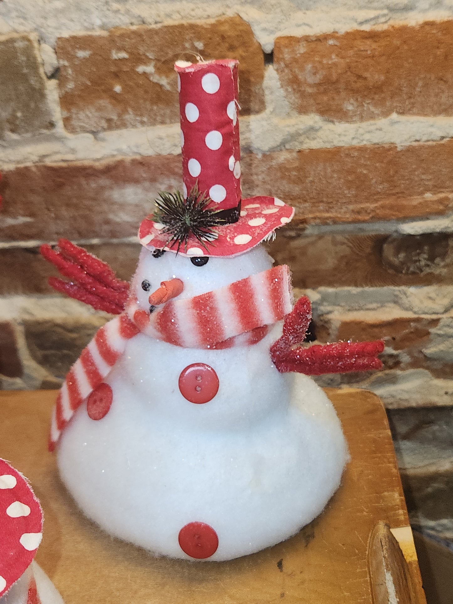 Snowmen Set of 3 in Stages of Melting sn7