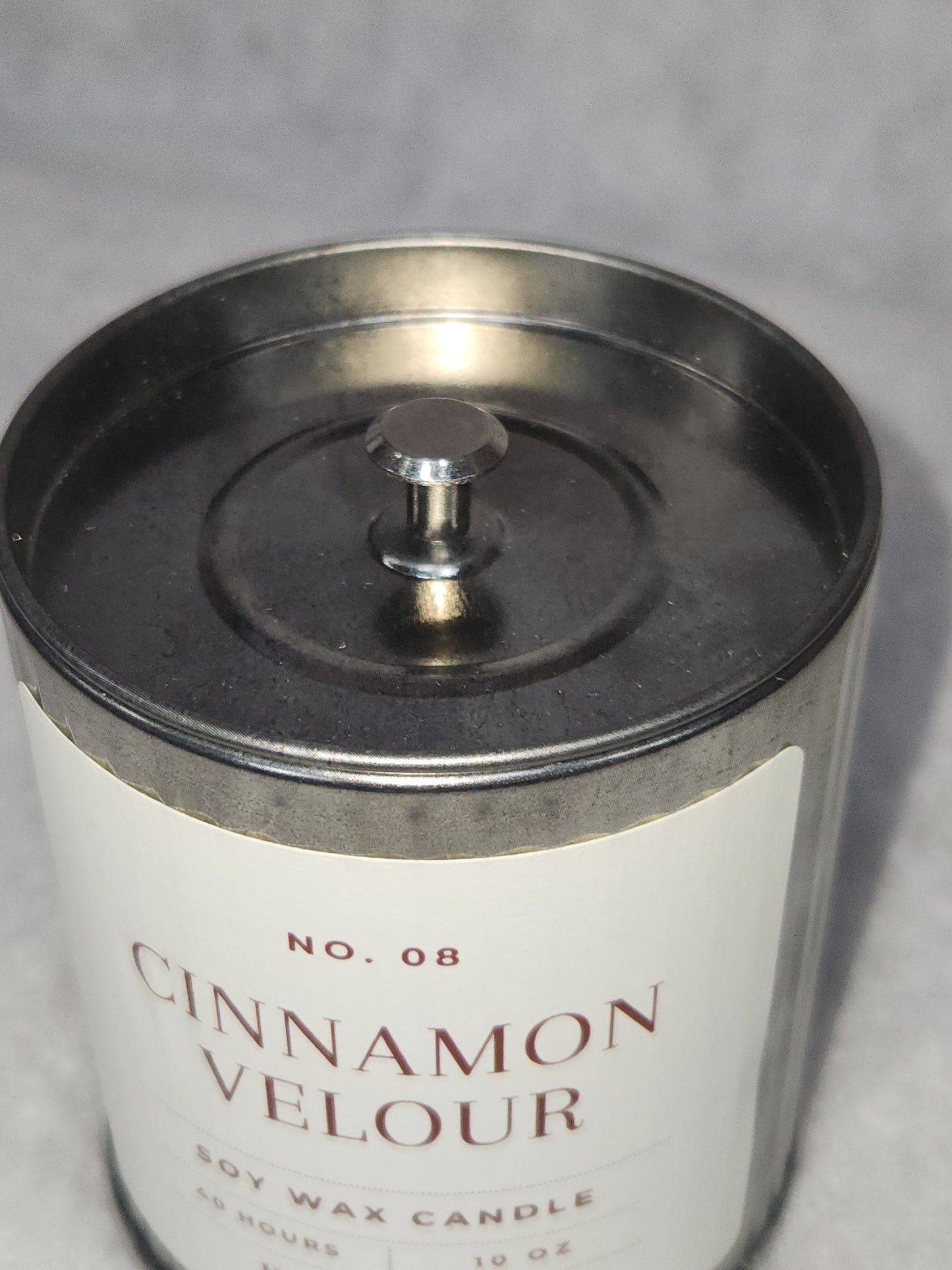 Home Accents Soy Wax Candle 10 oz Cinnamon Velour cvc