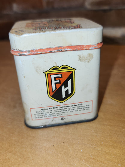Vintage Antique Ye Olde Tyme Mixture Fleming Hall Tobacco Co N.Y. USA EMPTY NO CONTENTS tin88
