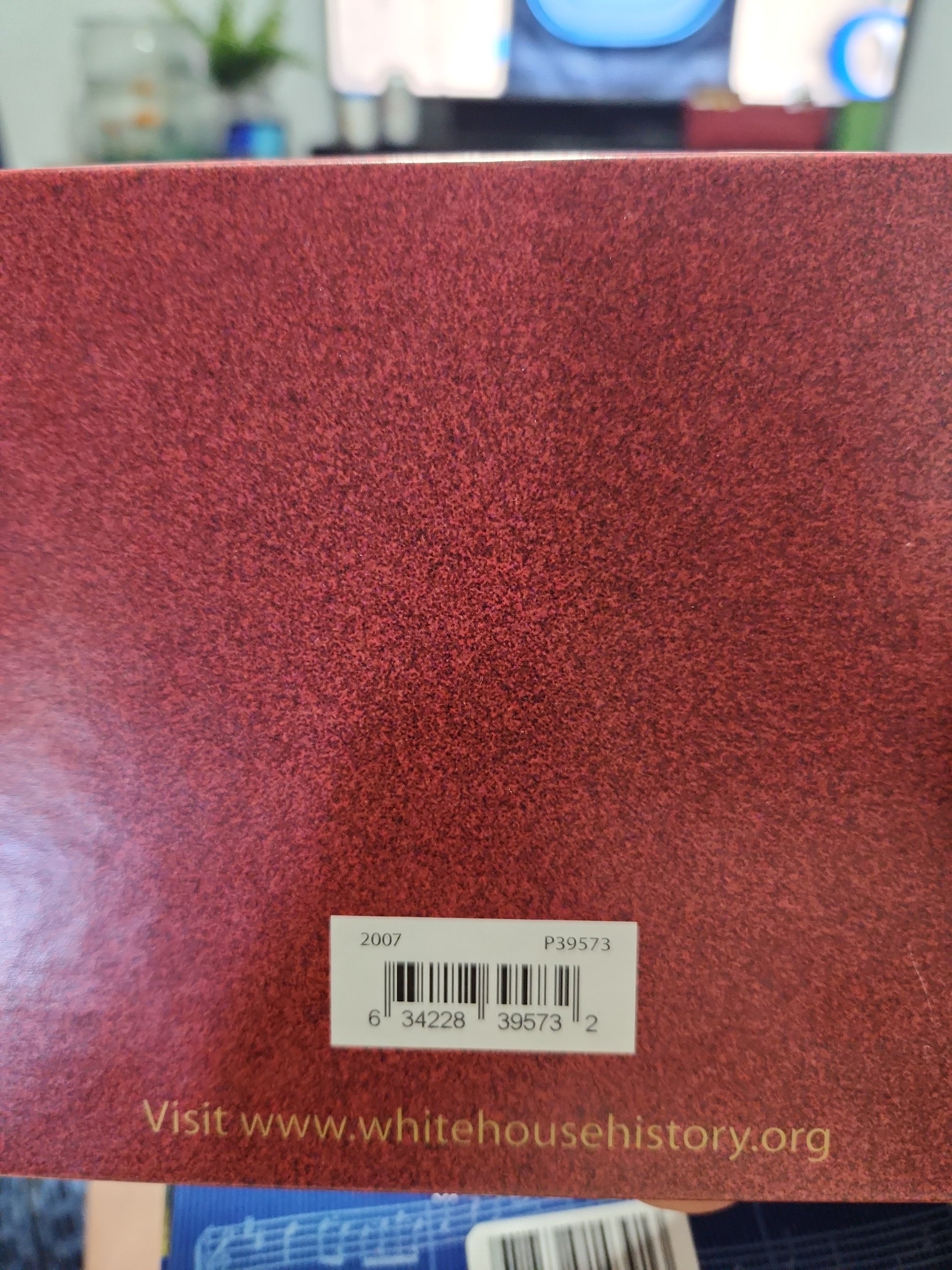 The White House Historical Association Collectible Christmas Ornament 2007. First wedding at the White House Grover Cleveland wh2007