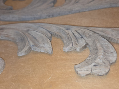 Antique Wooden Furniture Applique Set of 2 AS IS (Copy)