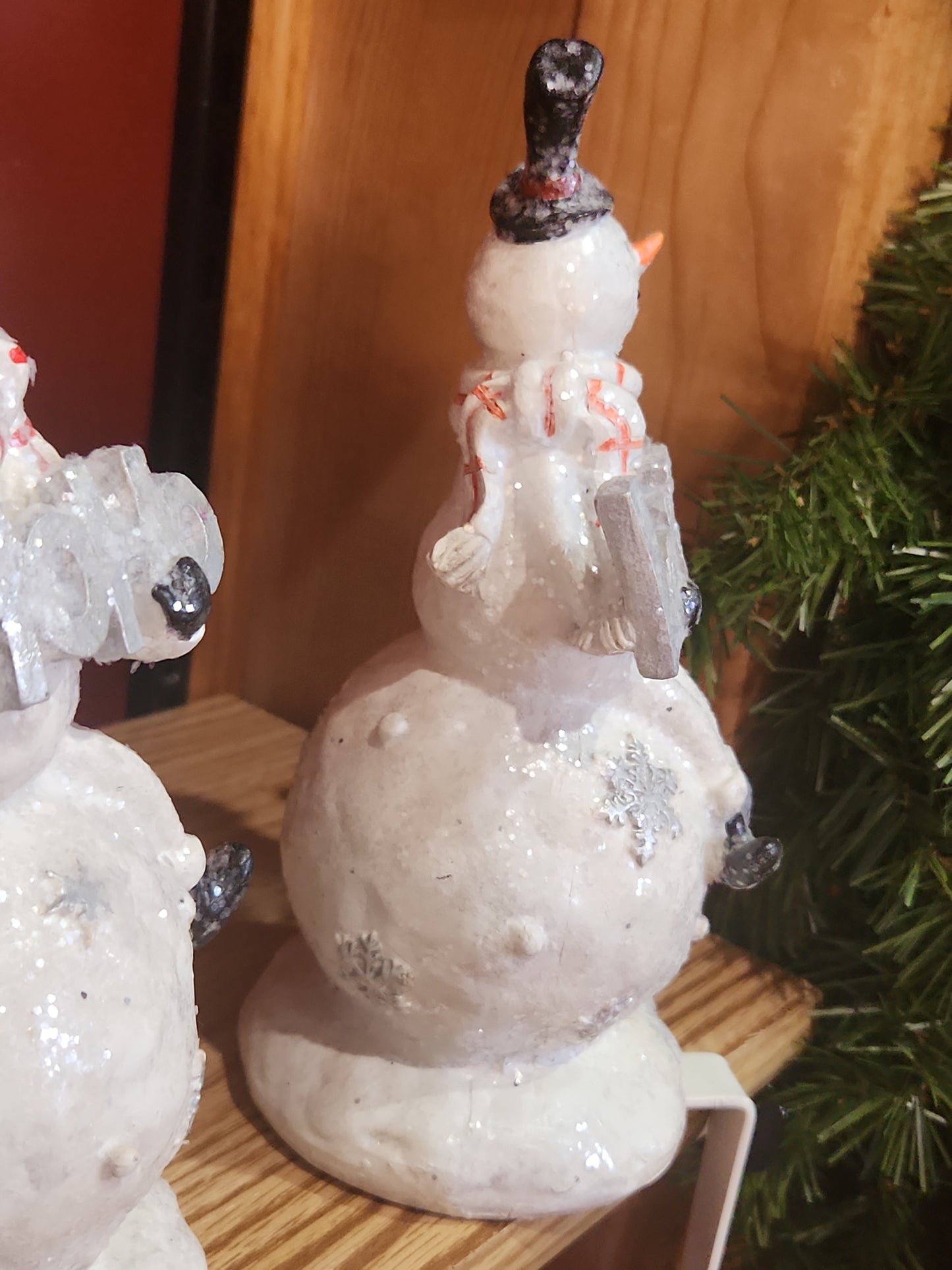 Stocking Holder Set of 2 Snowmen sh7