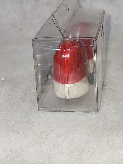 Mini Red Mitten Salt Pepper Shaker Set Amscan Ceramic Christmas Table Setting sps8