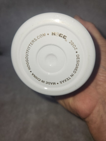 20 Oz Stainless Steel Insulated Tumbler With Two Tops Lion Face tl67