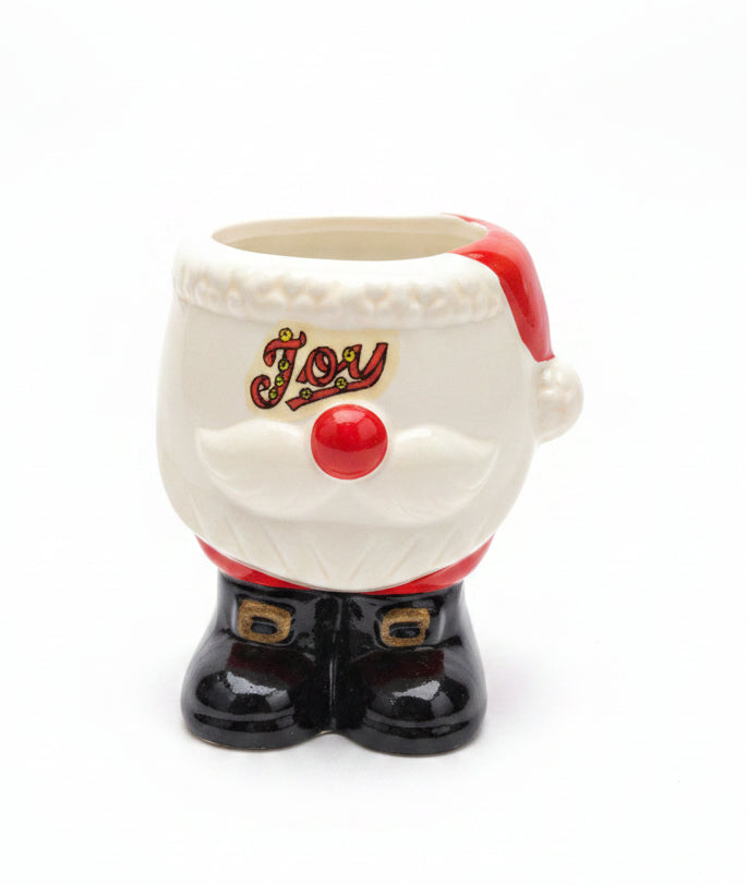 Vintage Santa's Pants Mini Planter Mug Trinket Made In Japan sticker