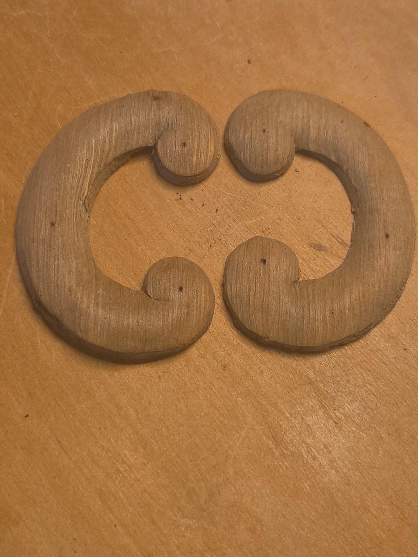 Antique Wooden Furniture Applique Set of 2 AS IS (Copy 4)