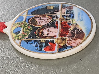 Norman Rockwell Christmas Ornament “High Hopes” 1984 The Norman Rockwell Museum