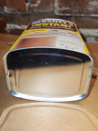 Vintage Hershey’s Instant Genuine Chocolate Flavor Drink Mix Tin NO CONTENTS  ti11