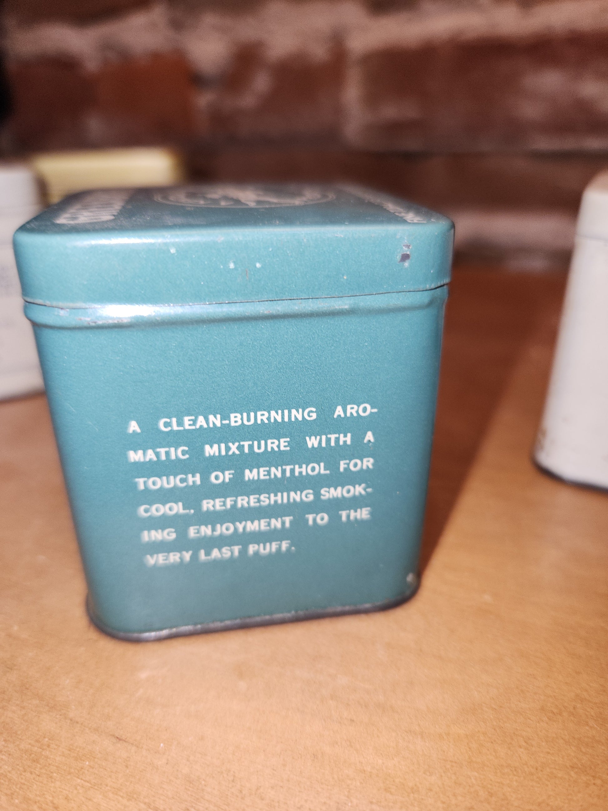 Vintage Kentucky Club Product Tobacco Tins set of 4 London Dock, Club Cavendish, Whitehall Greenbrier NO CONTENTS tt88