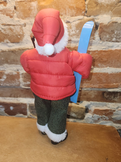 Ashland Christmas Collectible Sking Santa sf51