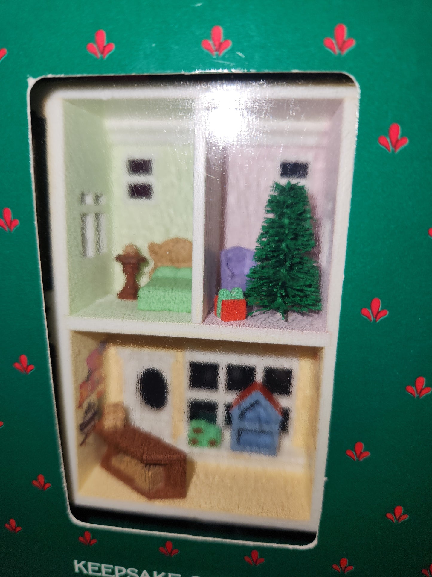 Vintage Hallmark Keepsake Ornament 1985 Old-Fashioned Toy Shop #2 Nostalgic Houses and Shops Series hh1985