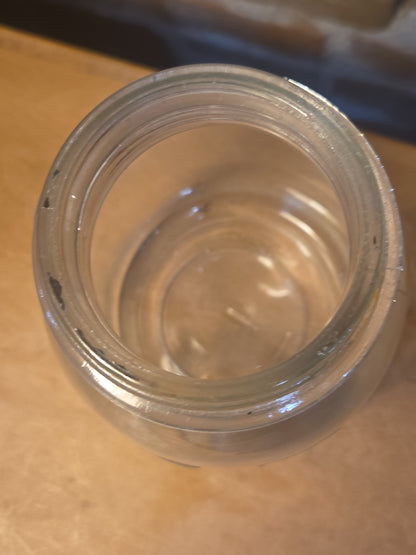 Vintage Quart Jar Ball Perfect Mason Clear Glass Ball Zinc Lid jar05