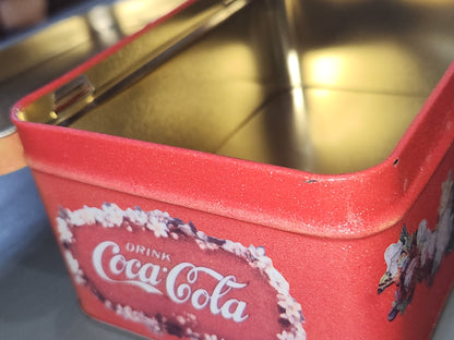 Vintage Tin Coca-Cola Red Pam Renfroe 1997 cct76