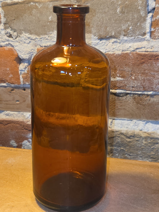Vintage Medicine Bottles Owens-Illinois Glass Company Amber Glass vmb08