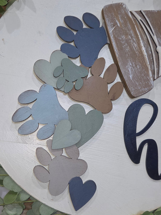 Cat Dog Print Insert for Interchangeable Pot Spilling Door Sign *Sign Sold Seperately*