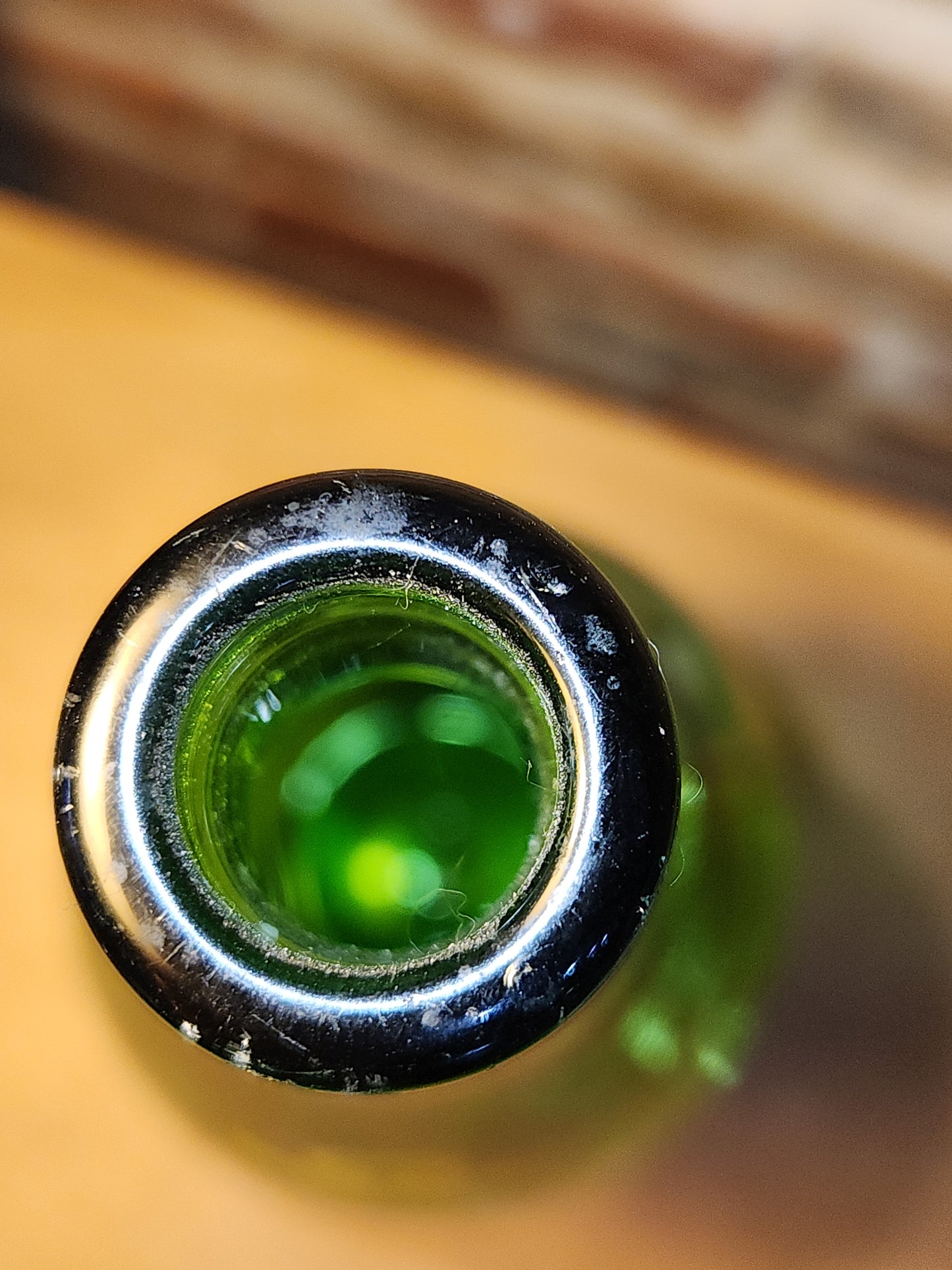 Vintage Soda Bottle Duraglas Squirt Large Green Glass Never An After-Thirst 1 Pint 12 Ounces