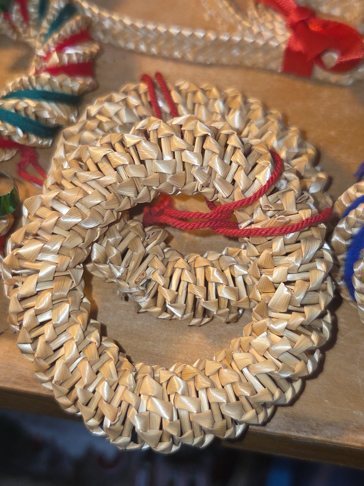 Vintage Wheat Ornaments Lot of 28 Hecho en Mexico vw8