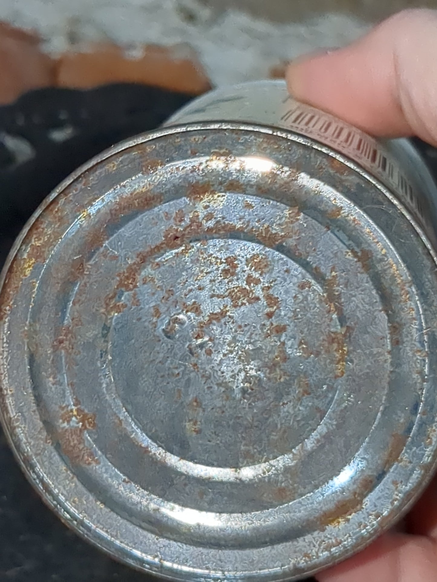 Vintage Glabber Girl baking powder tin996