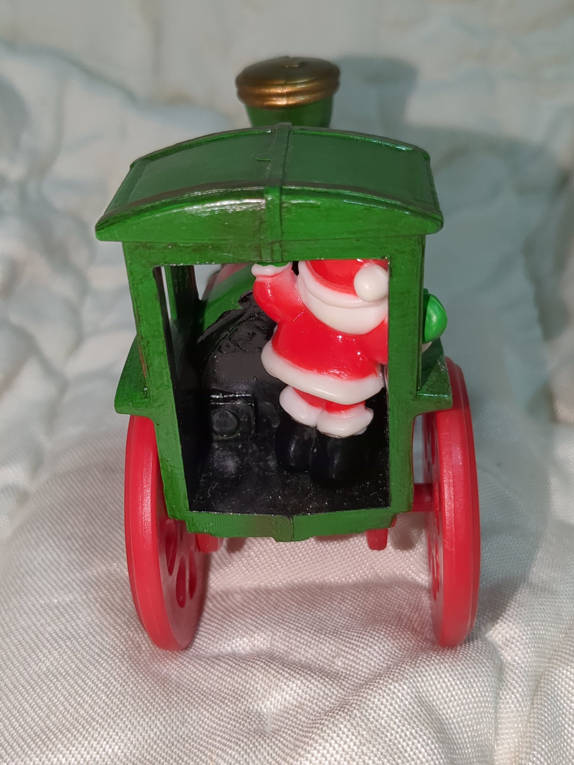vintage Hallmark 1980 train Santa's Express Here Comes Santa #2 Santa's Travel Ornament NO BOX