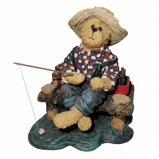 Boyds Bear Coca-Cola Jimmie .... favorite Pastimes figurine Exclusive to Cracker Barrel Cc231b