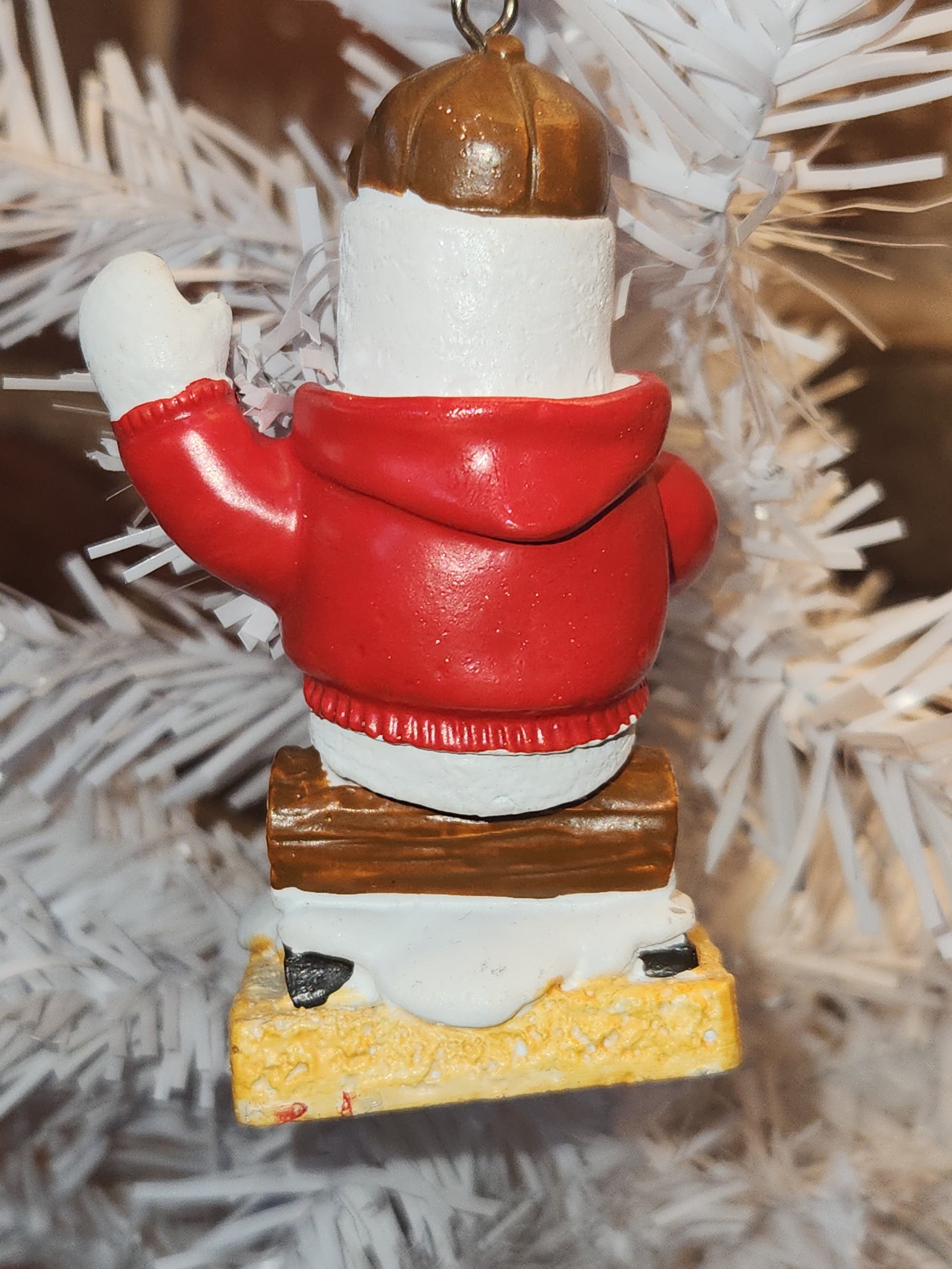 S'Mores Marshmallow Camper S'mores Making Ornament mo9