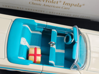Vintage Hallmark Keepsake Ornament 1961 Chevrolet Impala GM Convertible Die Cast Metal 2006