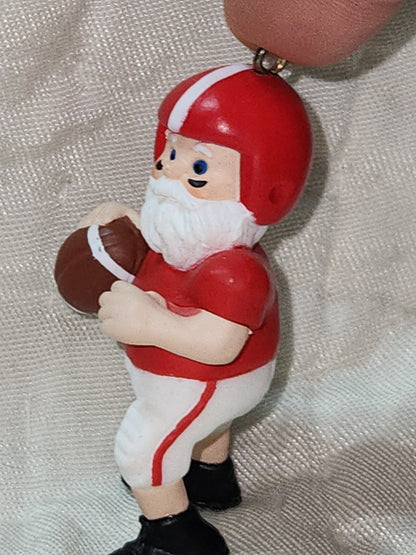 Vintage Hallmark Keepsake Ornament 1988 Holiday Hero Football Player