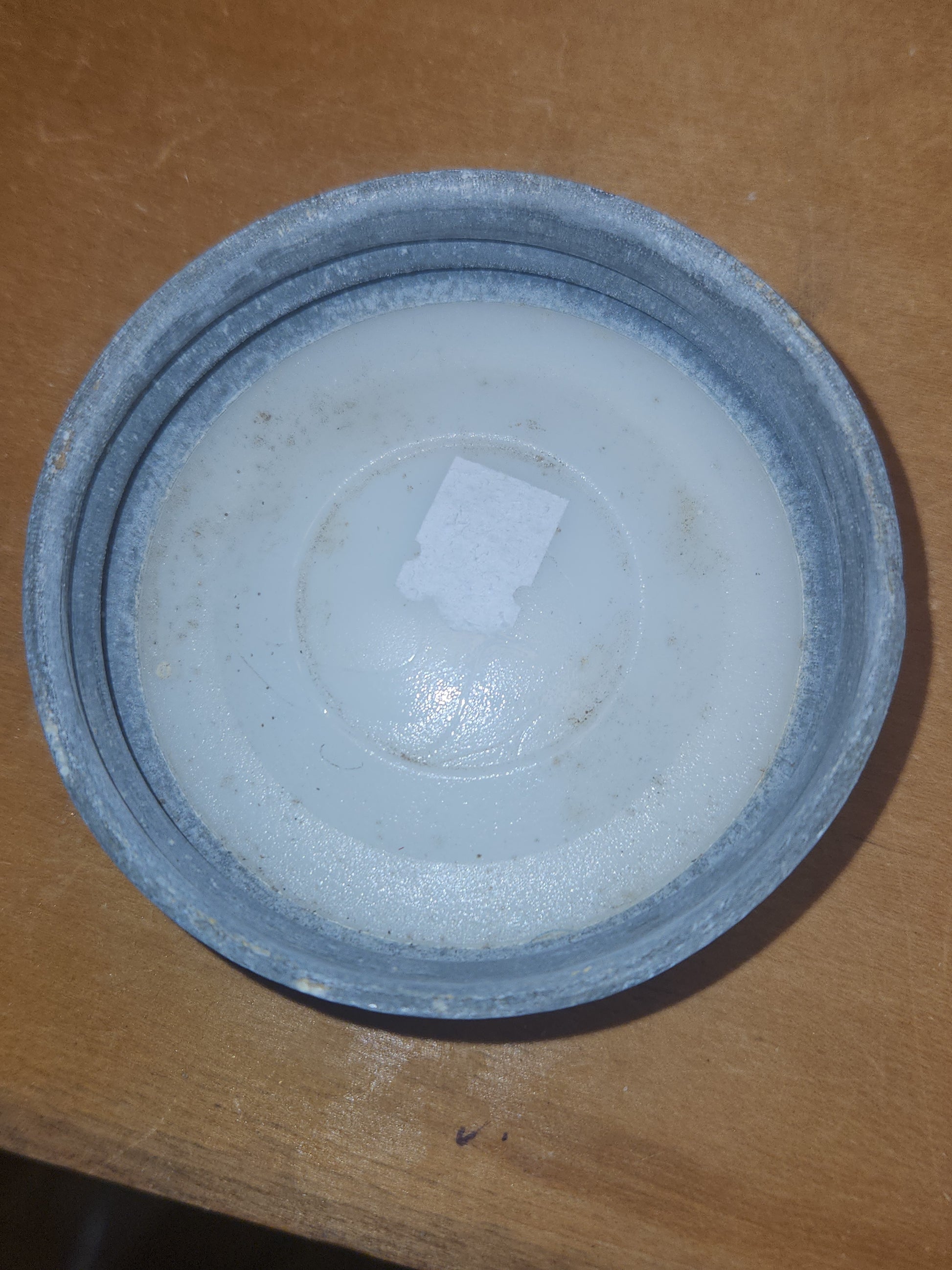 Vintage Ball Perfect Mason Blue Aqua Jar Number 10 with Zinc Lid 1910-1923 Logo jar89
