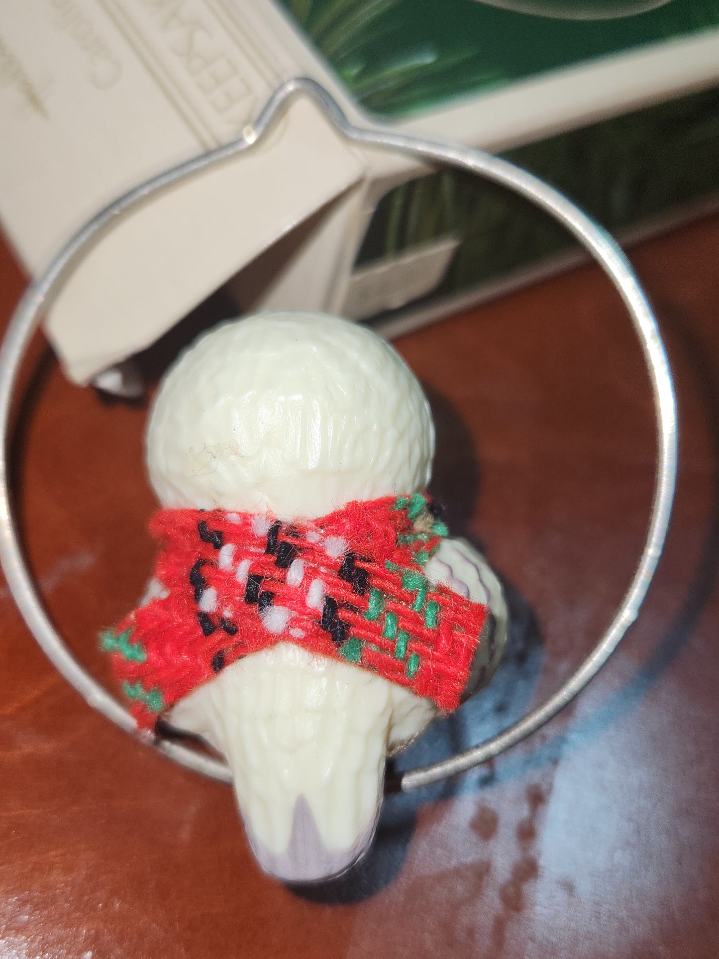 Vintage Hallmark Keepsake Ornament Caroling Owl 1983 miniature