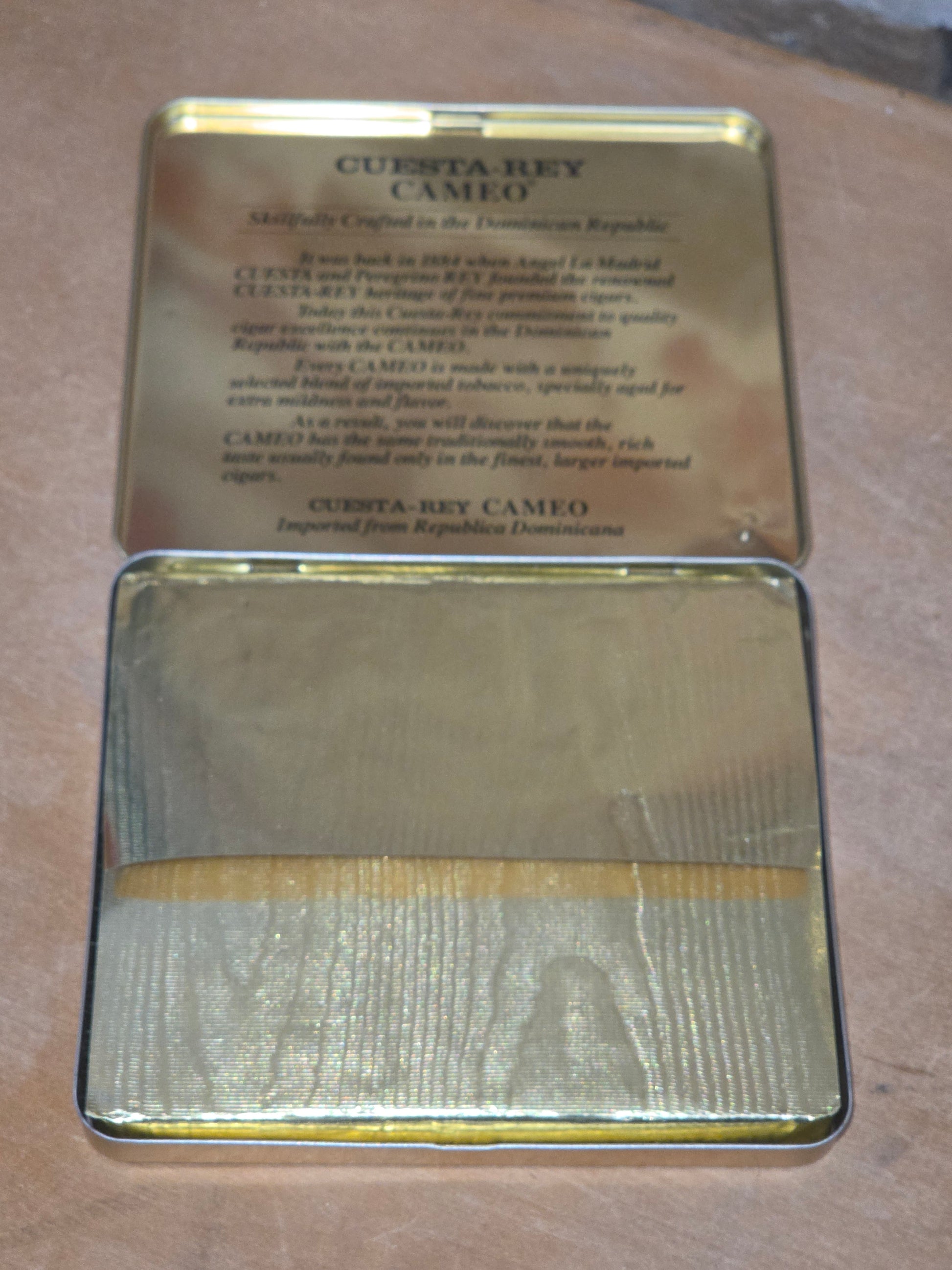 Cuesta-Rey Cameo Cigar Tin Dominican Republic tin712