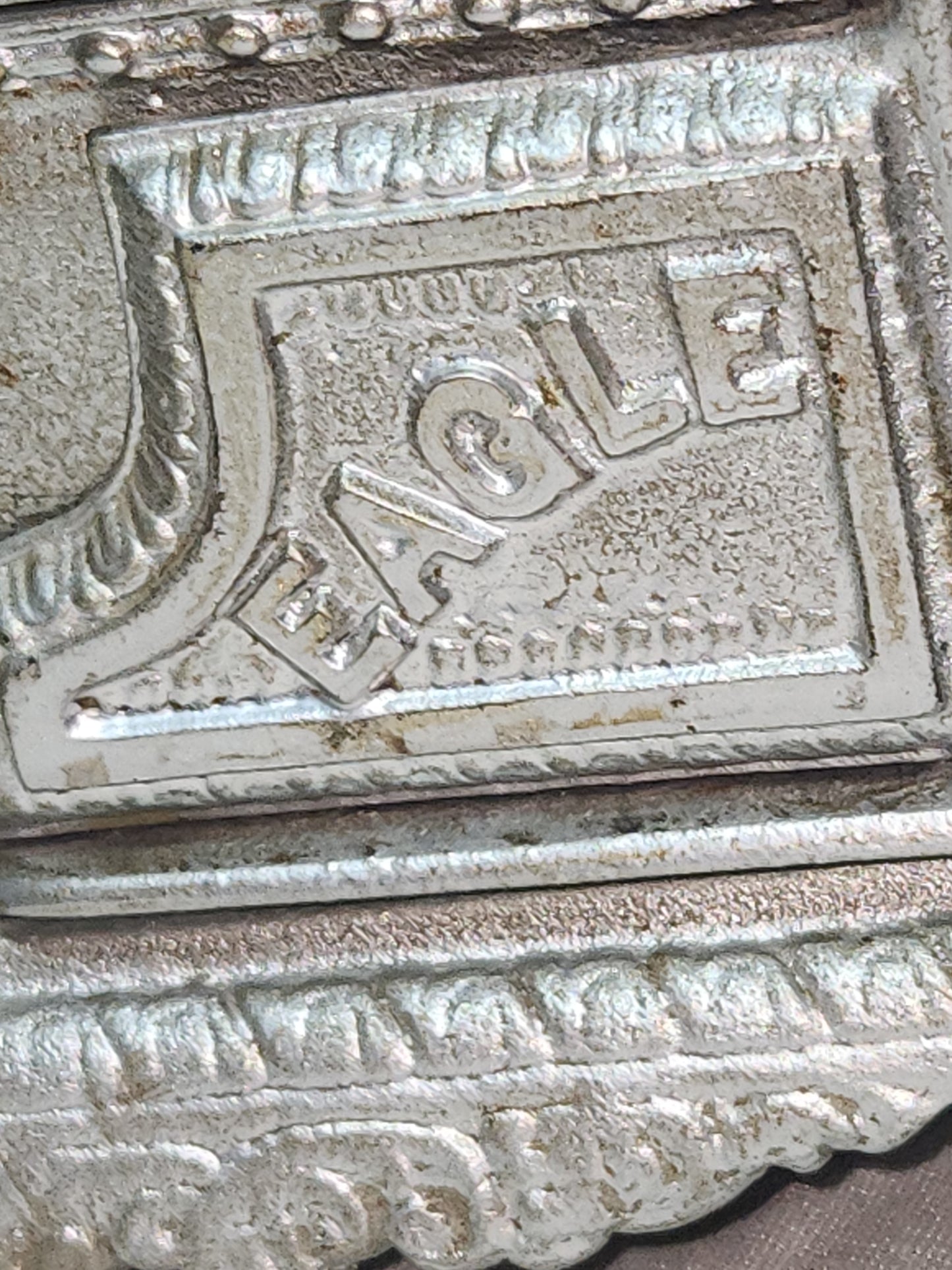 Antique Eagle Cast Iron Wood Burning Stove Salesmans Sample ci76