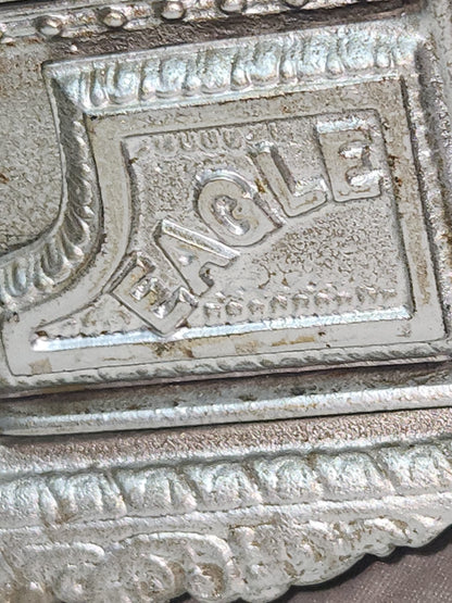 Antique Eagle Cast Iron Wood Burning Stove Salesmans Sample ci76
