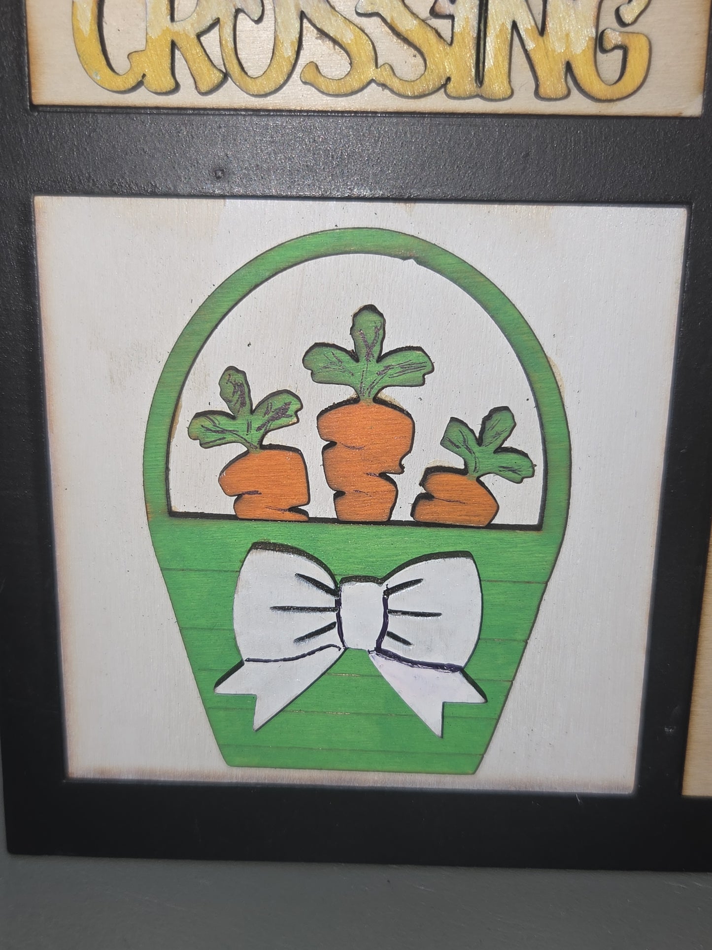Easter Spring April Insert Kit for Interchangeable Frame Can Fit Arch, Rectangle, or Square Frame FRAMES SOLD SEPARATELY if24