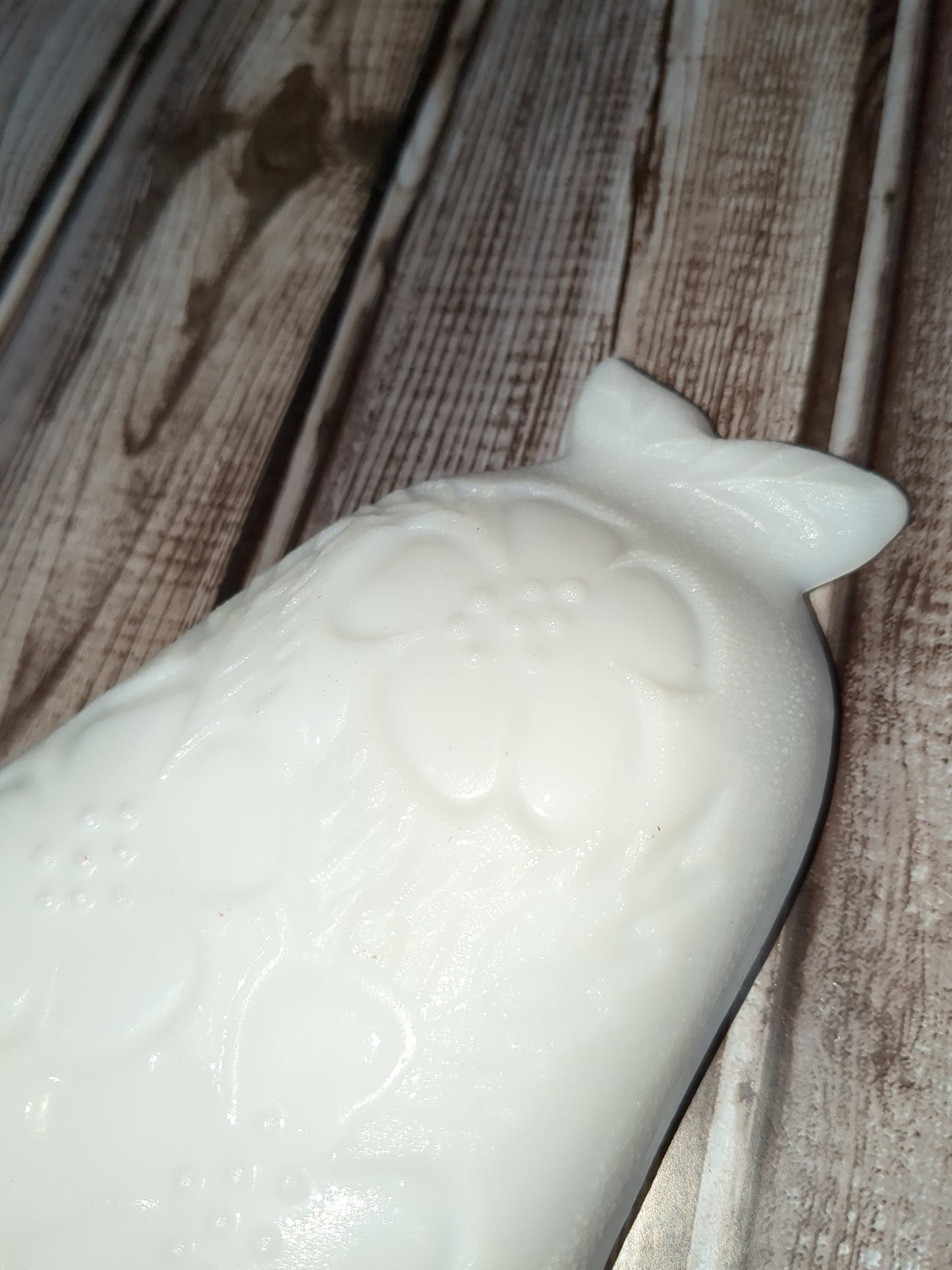 Vintage Hazel Atlas Milk Glass Pear Shaped Candy Dish, Fruit and Floral Pattern mg7