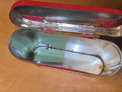 Vintage Tobacco Velvet Pipe & Cigarette 1 3/4 oz Liggett & Myers EMPTY tin713