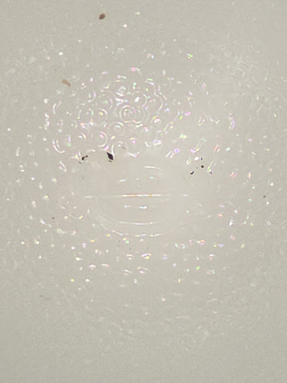 Vintage Imperial Glass White Milk Glass Footed Compote Open Laced Edge Crochet Edge and Diamond Point Pattern mg101