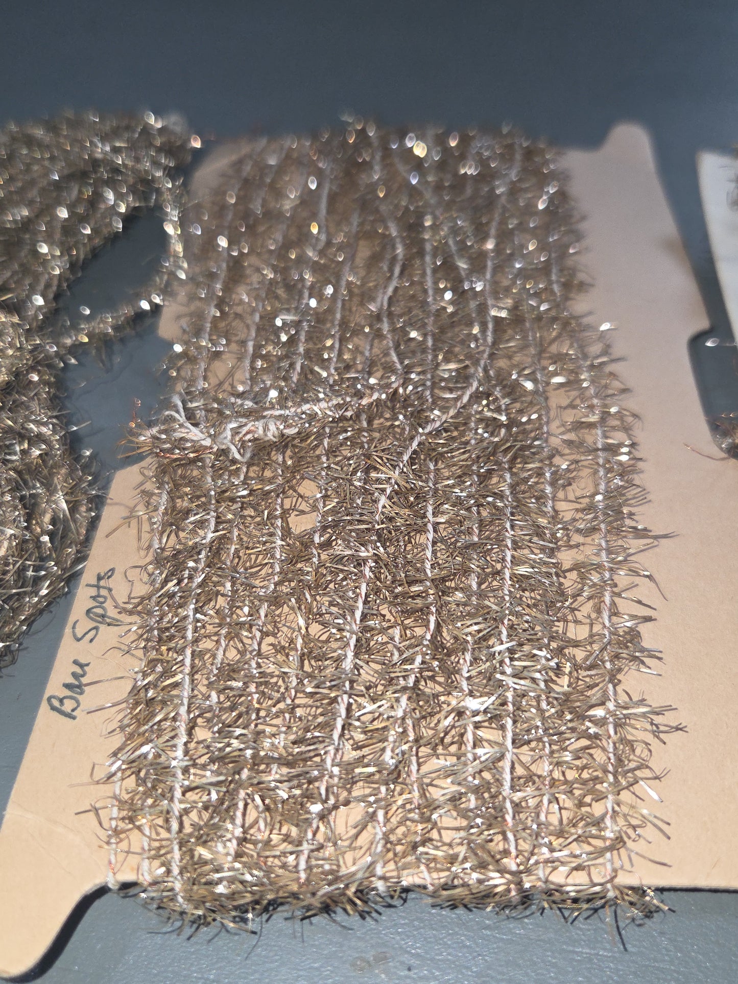 Antique Wire Tinsel Garland AS IS hg6