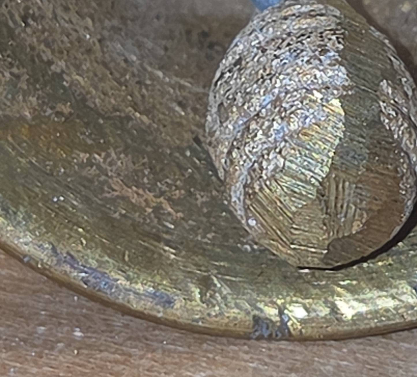 Vintage Brass Handheld Bell bb87