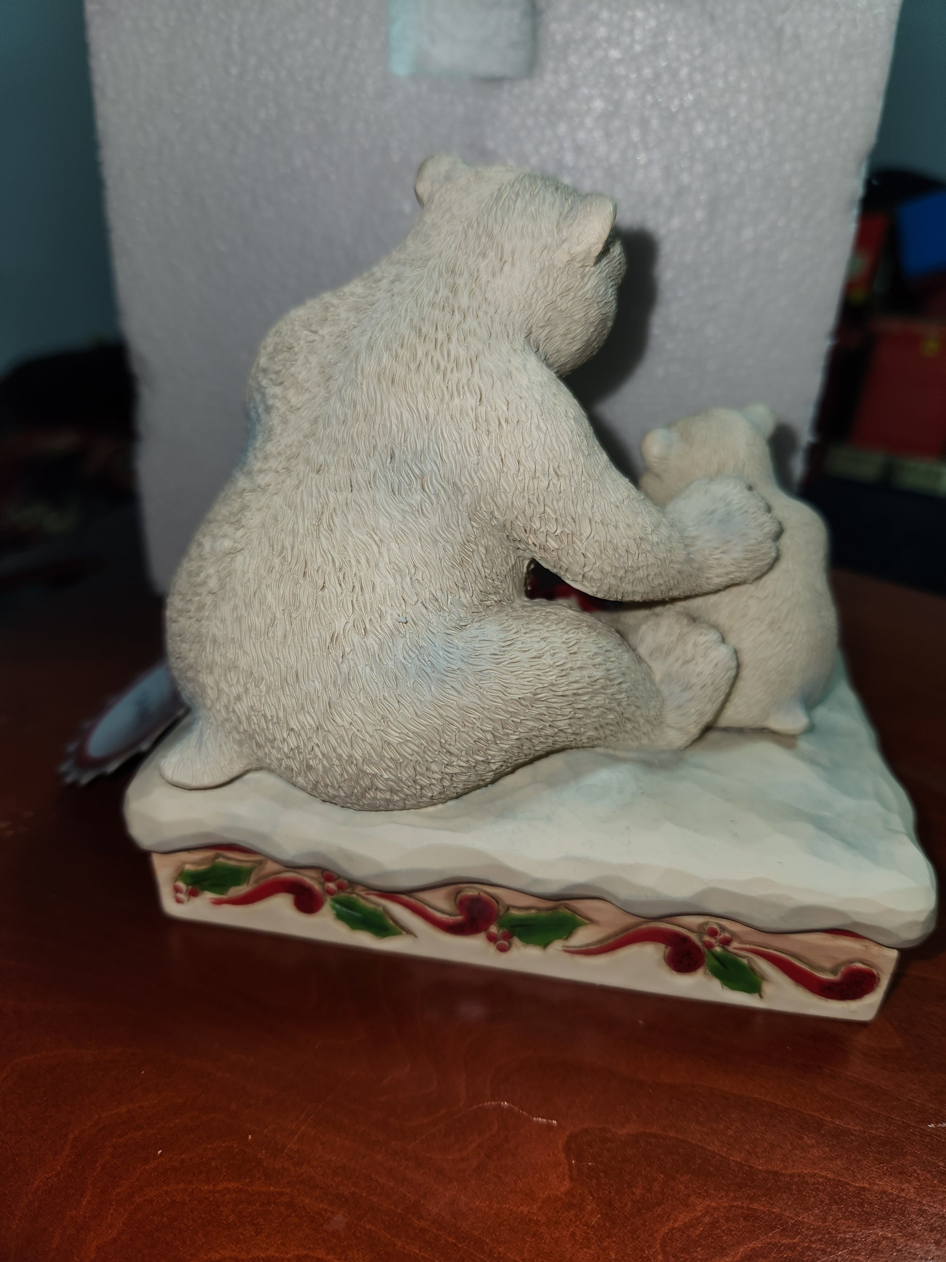 Coca-Cola Coke Jim Shore Polar Bear and child "Holiday Treat" item 6003597 cc203